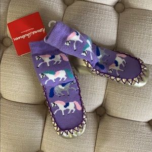 Hanna Andersson Swedish slipper moccasins. NWT